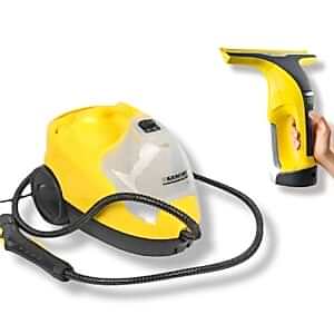 Пароочиститель Karcher SC4 в комплекте со стеклоочистителем Karcher WV 6